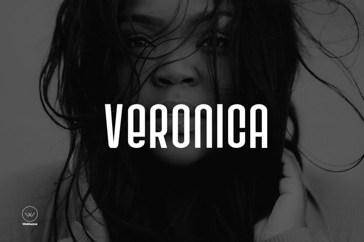 Veronica Display Typeface + Webfonts