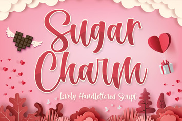 Sugar Charm - Sweet Script Font