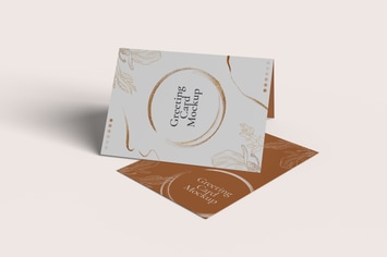 Greeting Card Mockup
