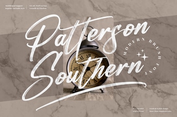 Patterson Southern Brush Font