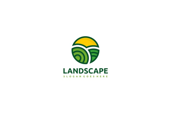 Nature and Sun Logo