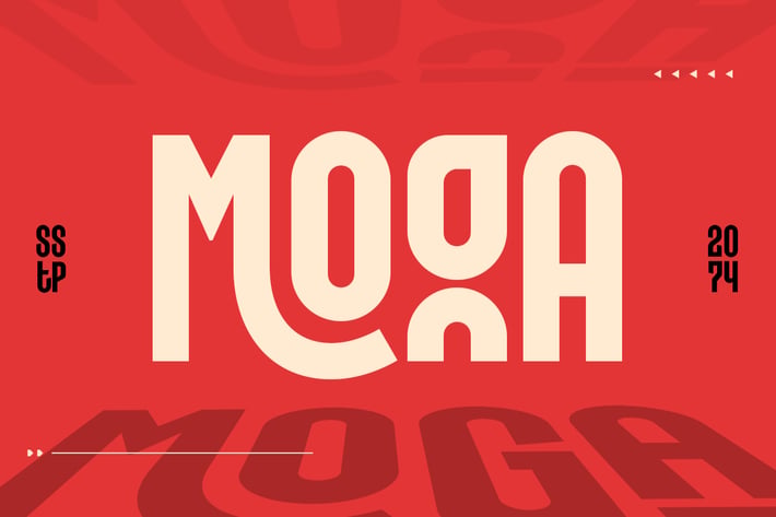 Moga - Condensed Font