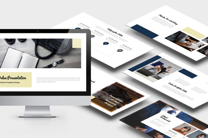 Delua : Tech Startup Powerpoint