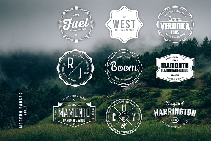 Modern Badges Vol.3