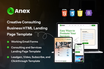 Anex - Consulting and Business Services HTML