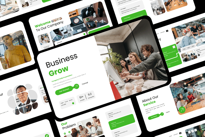 Grow - Company Profile Presentation