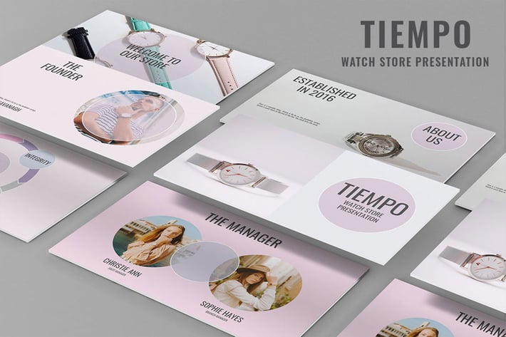 Tiempo - Watch Store Keynote Presentation