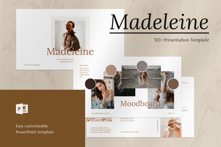 Madeleine - PowerPoint Template