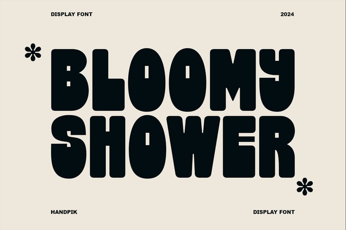 Bloomy shower