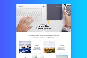 Business Web Page Template