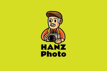 hanz photo - Mascot Logo