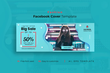 Fashion r3 Facebook Cover Template