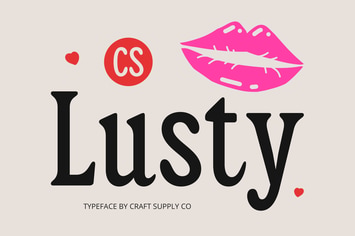 Lusty – Serif Font