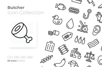 Butcher Outline Icon