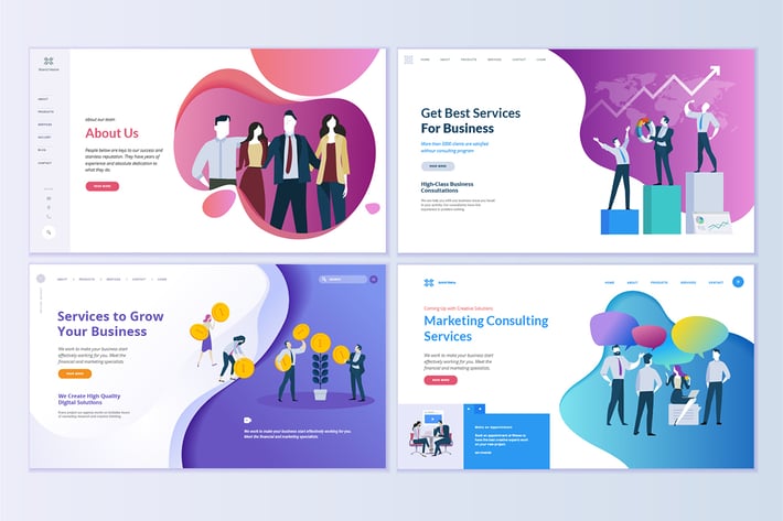 Web Page Design Templates 