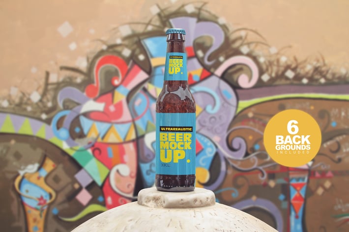 Beer Presentation Mockup