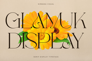 Glamuk Display - Logo Font