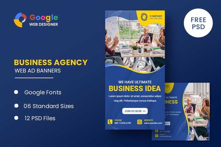 Business Animated Banner GWD