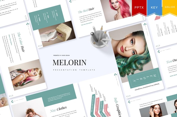 Melorin | Powerpoint, Keynote, Google Slides