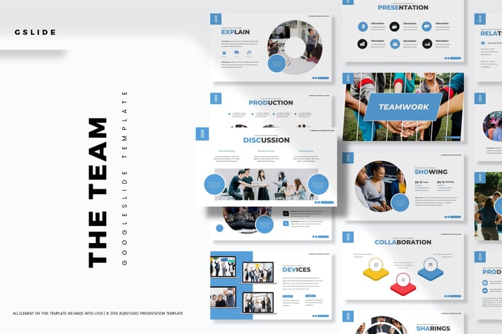 The Team - Google Slide Template