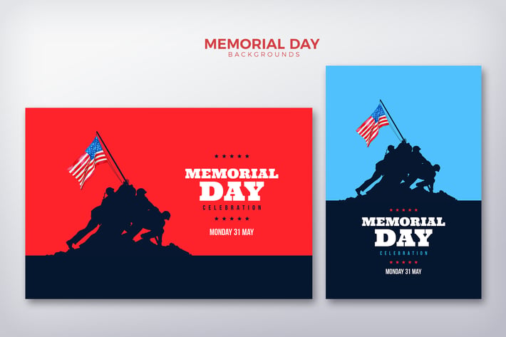 Memorial Day Background/Cards