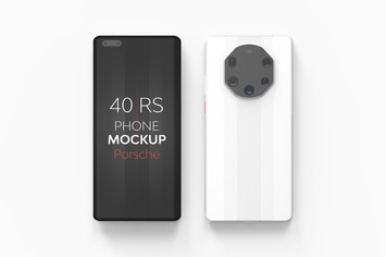 40 RS Phone Mockup