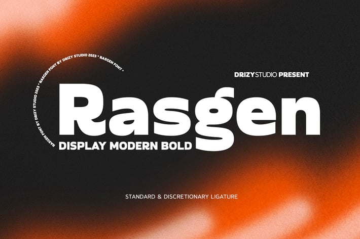 Rasgen - Modern Bold Font