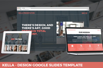 Kella - Design Google Slides Template