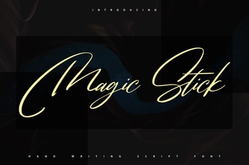 MagicStick | Handwriting Script Font