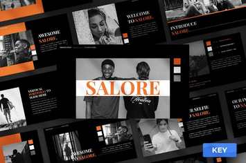Salore - Fashion Keynote Presentation Template