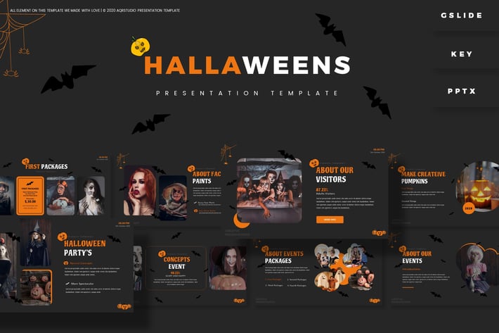 Haallweens - Presentation Template