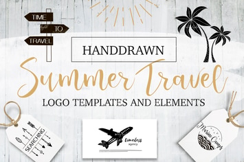 Summer&Travel Logo Templates