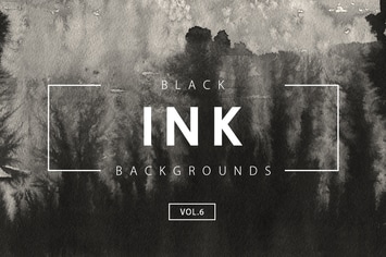 Black Ink Backgrounds Vol.6