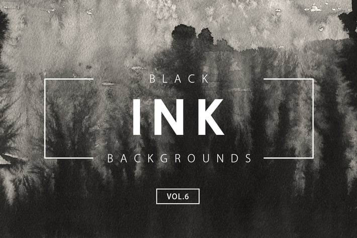 Black Ink Backgrounds Vol.6