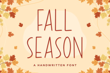 Fall Season – Handwritten Font