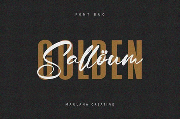 Salloum Golden Font Duo