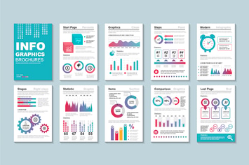 Presentation Infographic Brochure Template