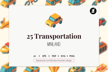 25 Transportation isometric elements