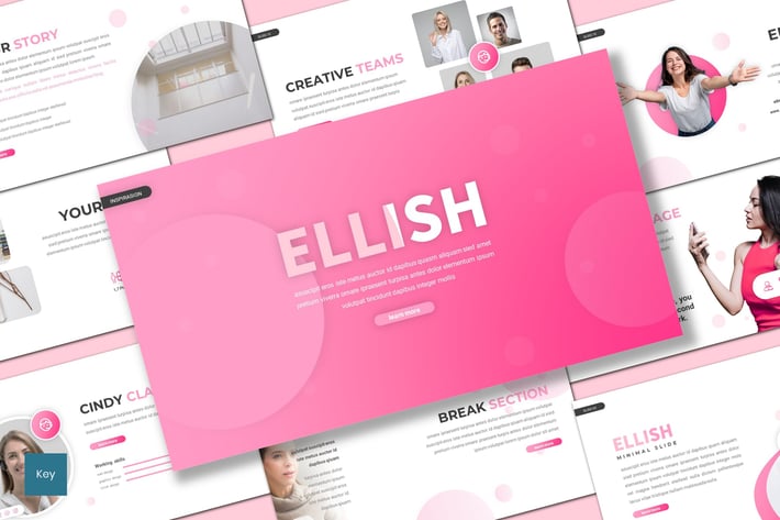 Ellish - Minimal Keynote Template
