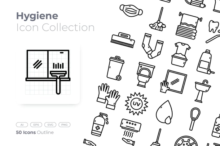 Hygiene Outline Icon