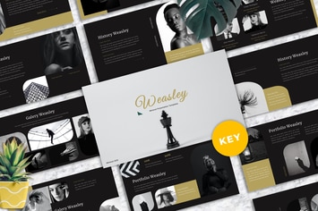 Weasley - Minimal Keynote Templates