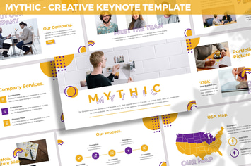 Mythic - Creative Keynote Template