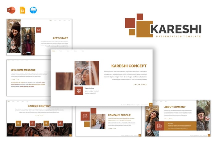 Kareshi - Presentation Template
