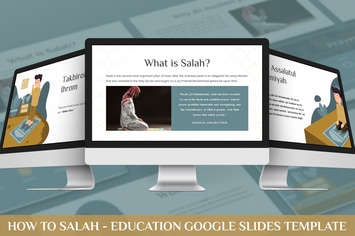 How to Salah - Education Google Slides Template