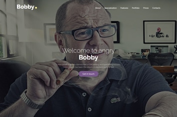 Bobby - Personal HTML Template