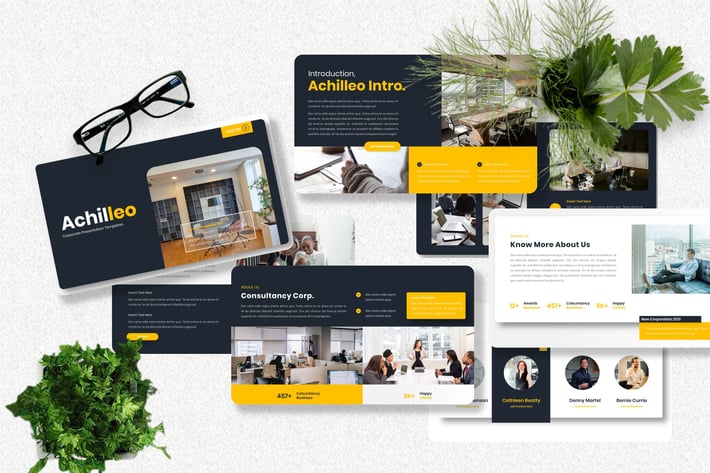 Achilleo - Corporate Powerpoint Template
