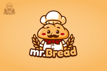 MR.BREAD - Mascot & Esport Logo
