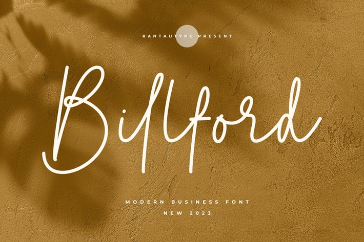 Billford Business Font