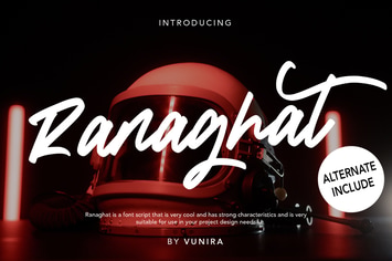 Ranaghat | Handwritten Script Font