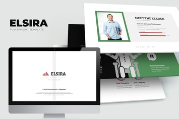 Elsira : Elegant Corporate Marketing Powerpoint